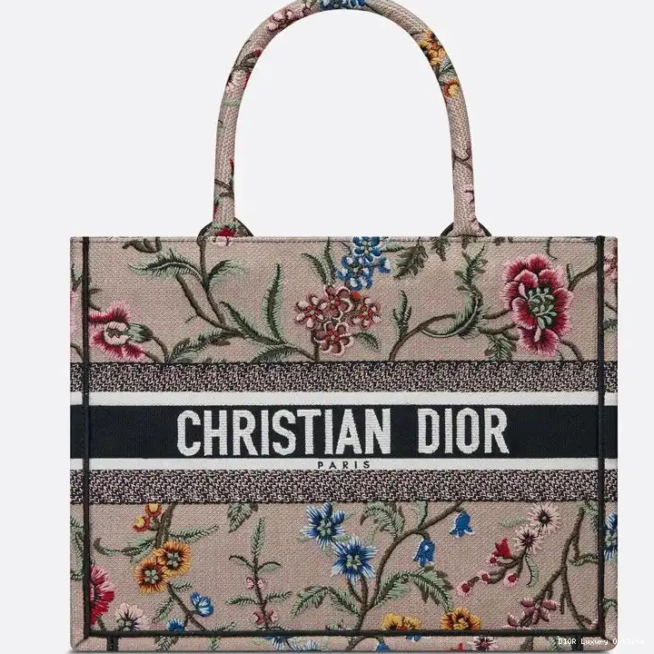Fleurs Canvas Motif Petites Tote Dior Pink Book 0701 Luxury